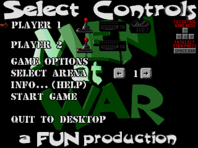 Men at War [Falcon030] atari screenshot